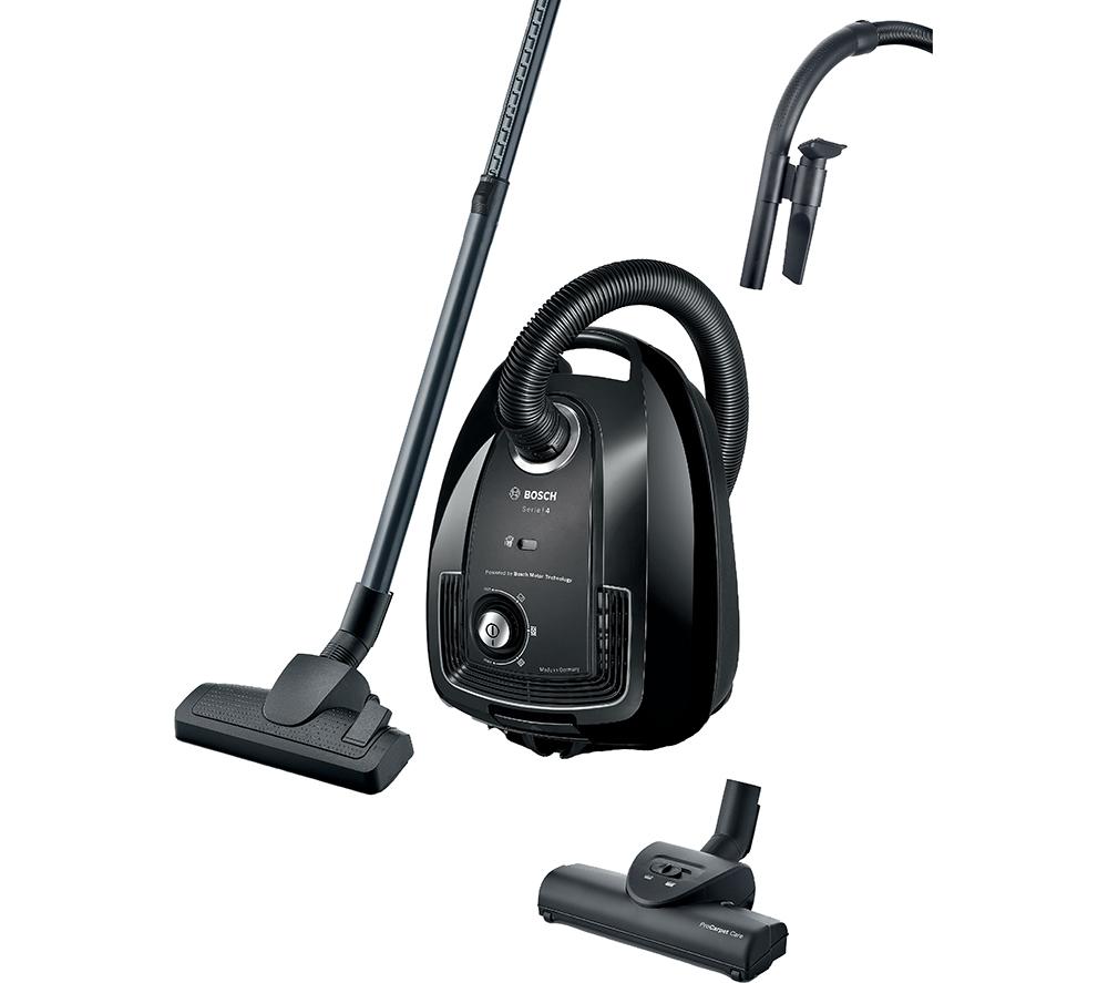 Aspirador con bolsa BOSCH Serie 4 ProEco BGL38BA3GB - Negro