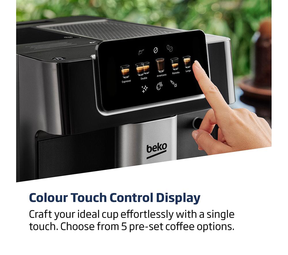 Cafetera automática BEKO CaffeExperto CEG7302B - Negra