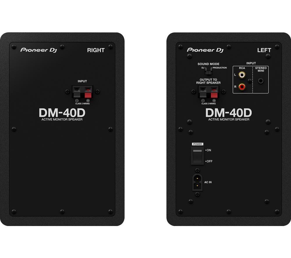 PIONEER DJ DM-40D Monitor Speakers - Black