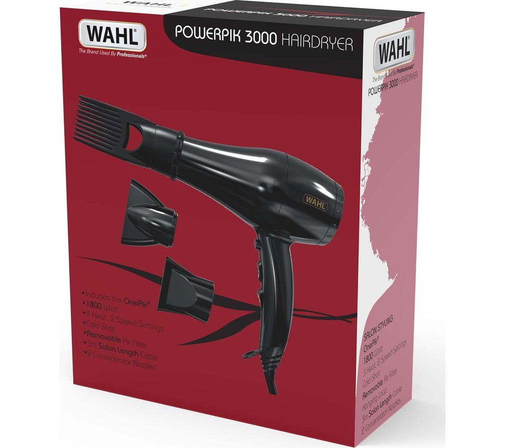 WAHL ZY137 PowerPik 3000 Hair Dryer - Black