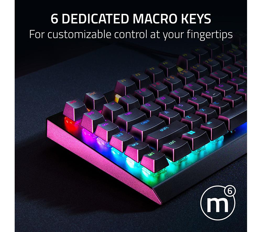 RAZER Blackwidow V4 X Mechanische Gaming-Tastatur - Schwarz