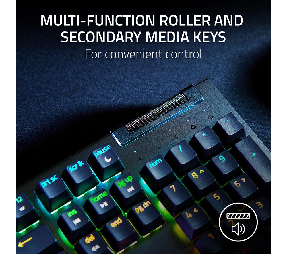 RAZER Blackwidow V4 X Mechanische Gaming-Tastatur - Schwarz