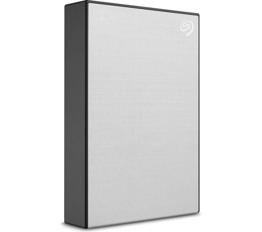 SEAGATE One Touch Portable Hard Drive - 4 TB, Silver