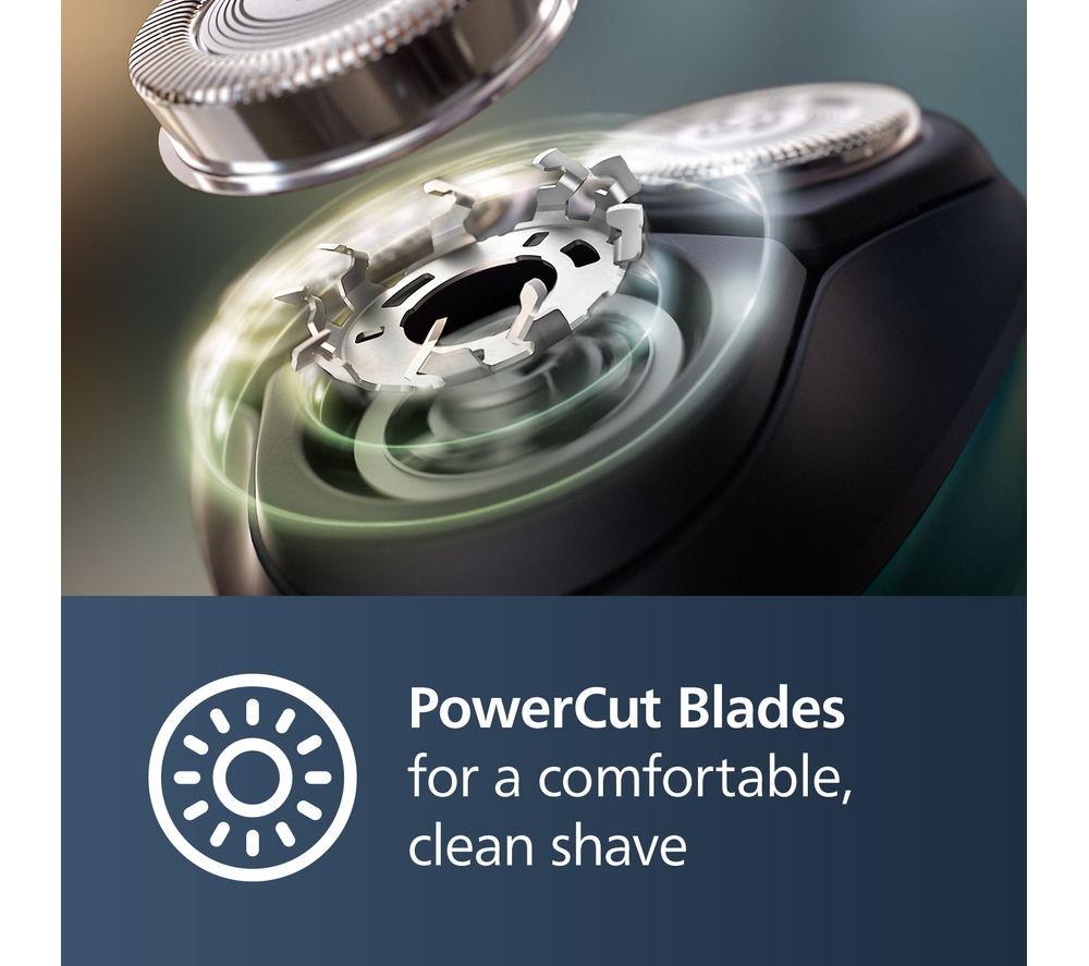 PHILIPS 3000X Series X3052/00 Wet & Dry Rotary Shaver - Dark Forest Green