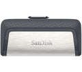 SANDISK Ultra USB Type-C & USB 3.1 Dual Memory Stick - 256 GB, Silver