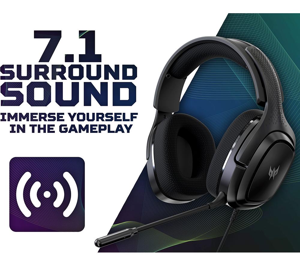 ACER Predator Galea 365 7.1 Gaming Headset - Schwarz