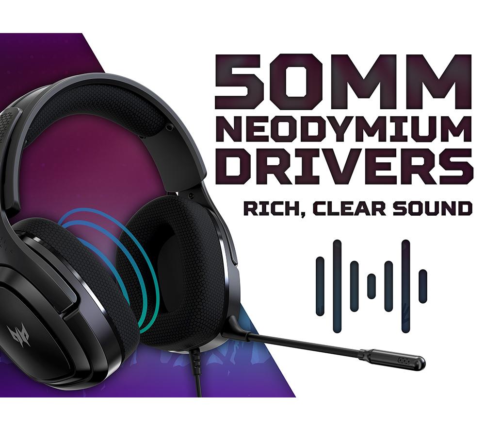 ACER Predator Galea 365 7.1 Gaming Headset - Schwarz