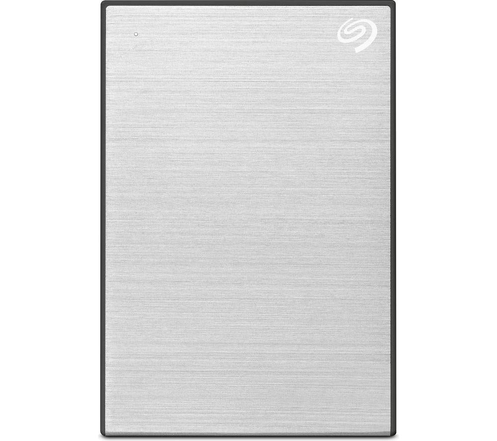 SEAGATE One Touch Portable Hard Drive - 1 TB, Silver