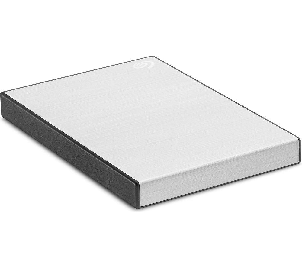 SEAGATE One Touch Portable Hard Drive - 1 TB, Silver