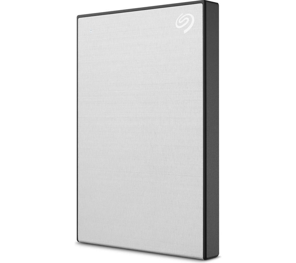 SEAGATE One Touch Portable Hard Drive - 1 TB, Silver