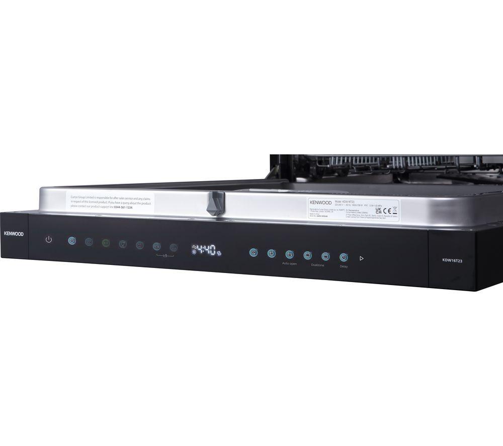 Lavavajillas de tamaño completo KENWOOD KDW16T23 - Inox negro