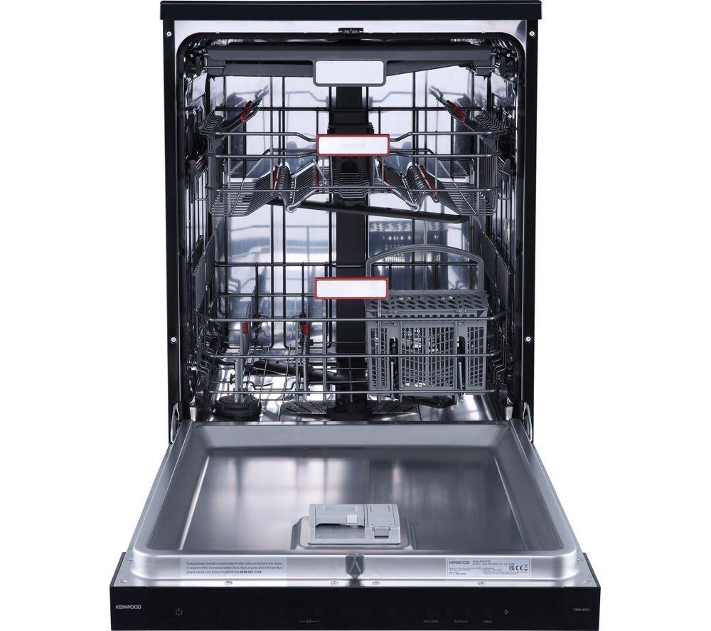 Lavavajillas de tamaño completo KENWOOD KDW16T23 - Inox negro