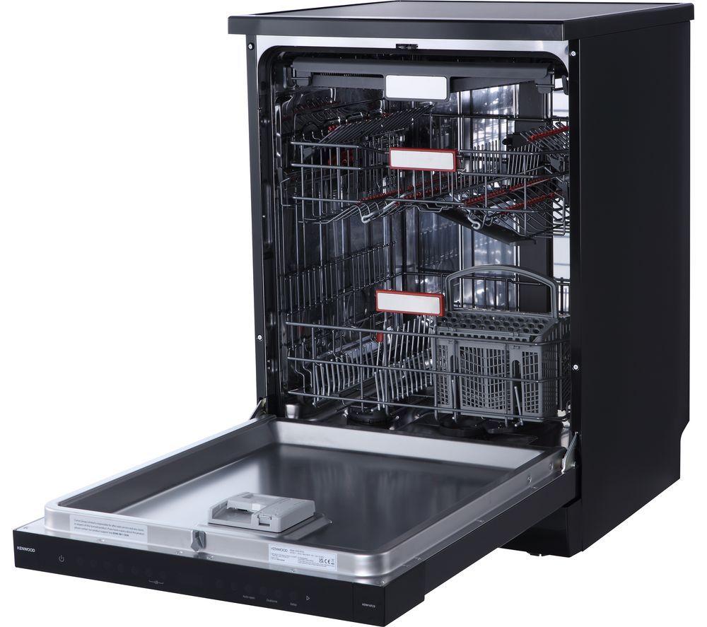 Lavavajillas de tamaño completo KENWOOD KDW16T23 - Inox negro