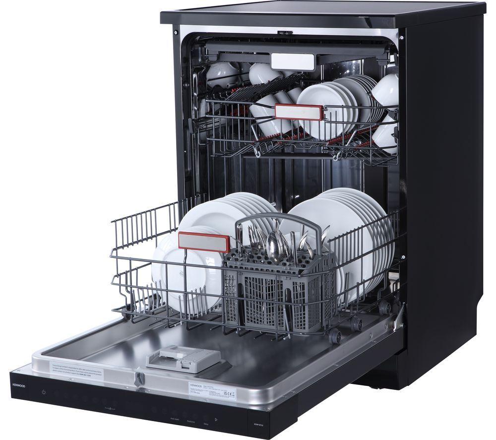 Lavavajillas de tamaño completo KENWOOD KDW16T23 - Inox negro