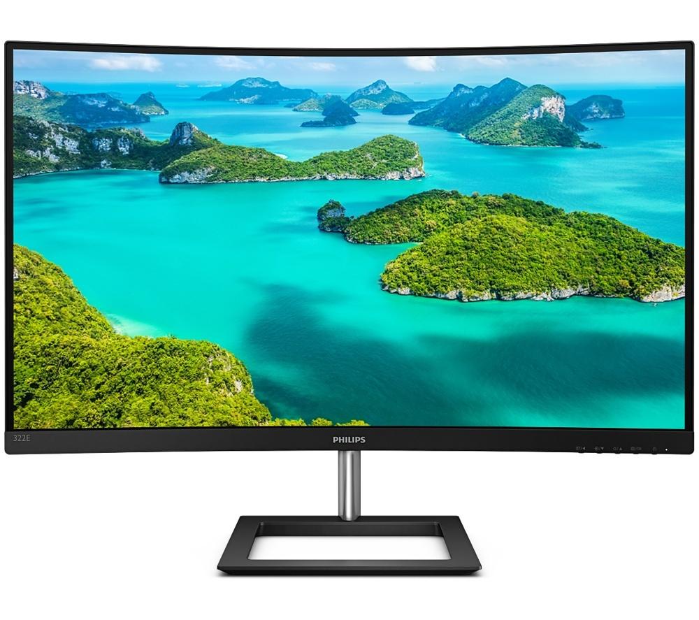 PHILIPS 322E1C Full HD 32" Curved VA LCD Monitor - Black