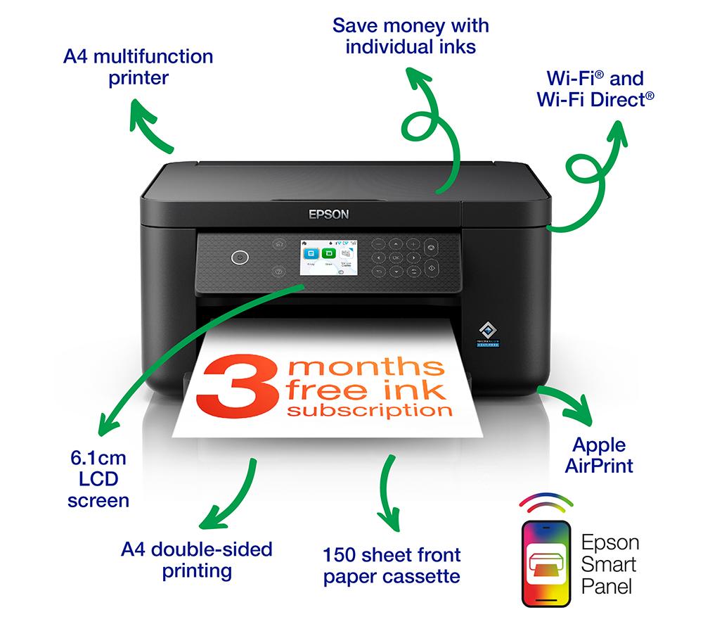 EPSON Expression Home XP-5200 All-in-One Wireless Inkjet Printer