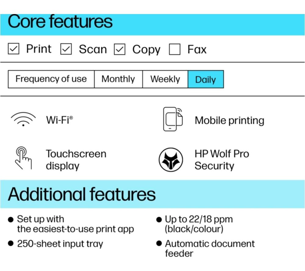 HP OfficeJet Pro 9720e All-in-One Wireless Wide Format A3 Printer | 3 Months Free Instant Ink with HP+