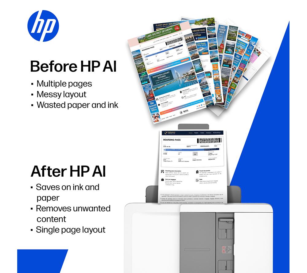 HP OfficeJet Pro 9720e All-in-One Wireless Wide Format A3 Printer | 3 Months Free Instant Ink with HP+