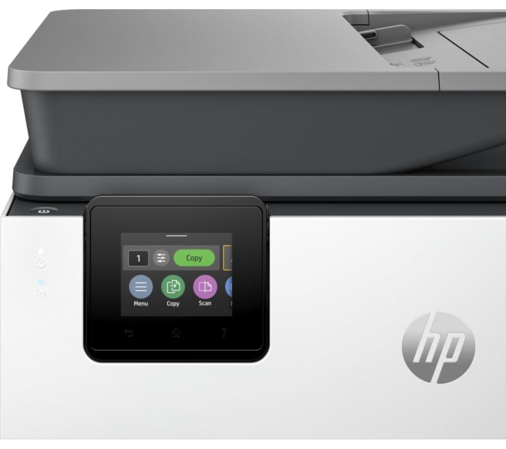 Impresora multifunción inalámbrica HP OfficeJet 9120e a color | Escanea y copia | 3 meses de tinta instantánea gratis con HP+
