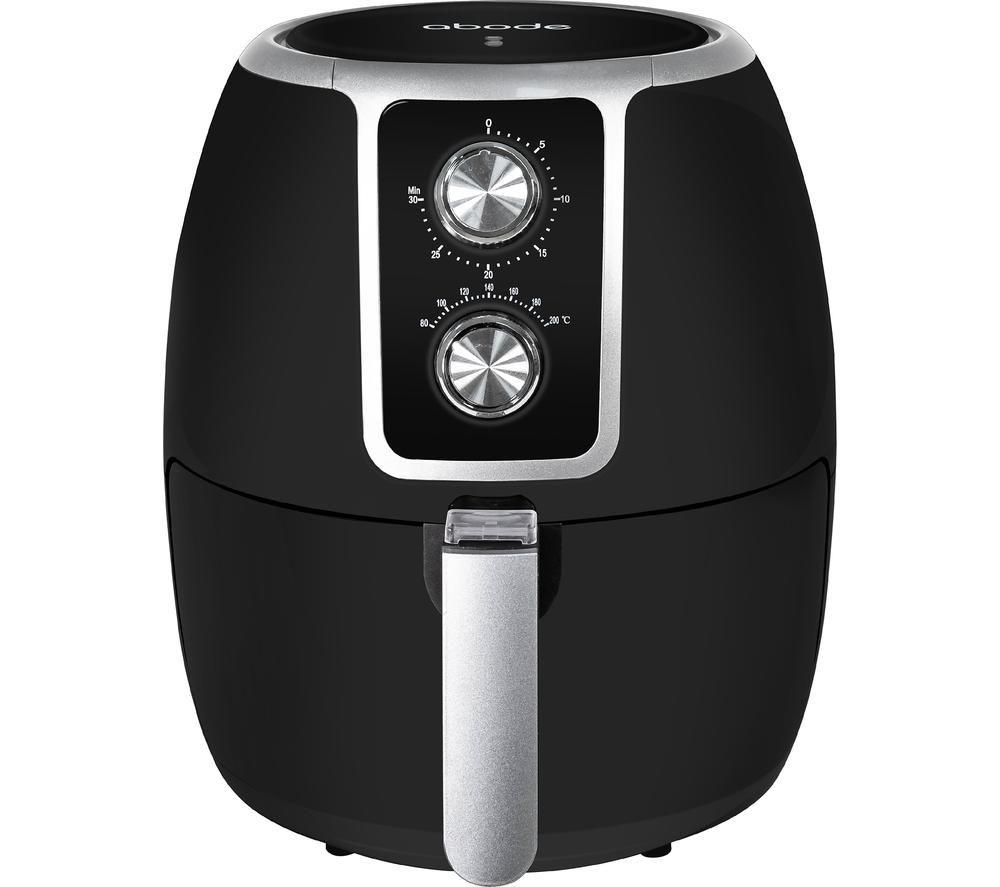 ABODE AAF3700 Air Fryer - Black & Chrome