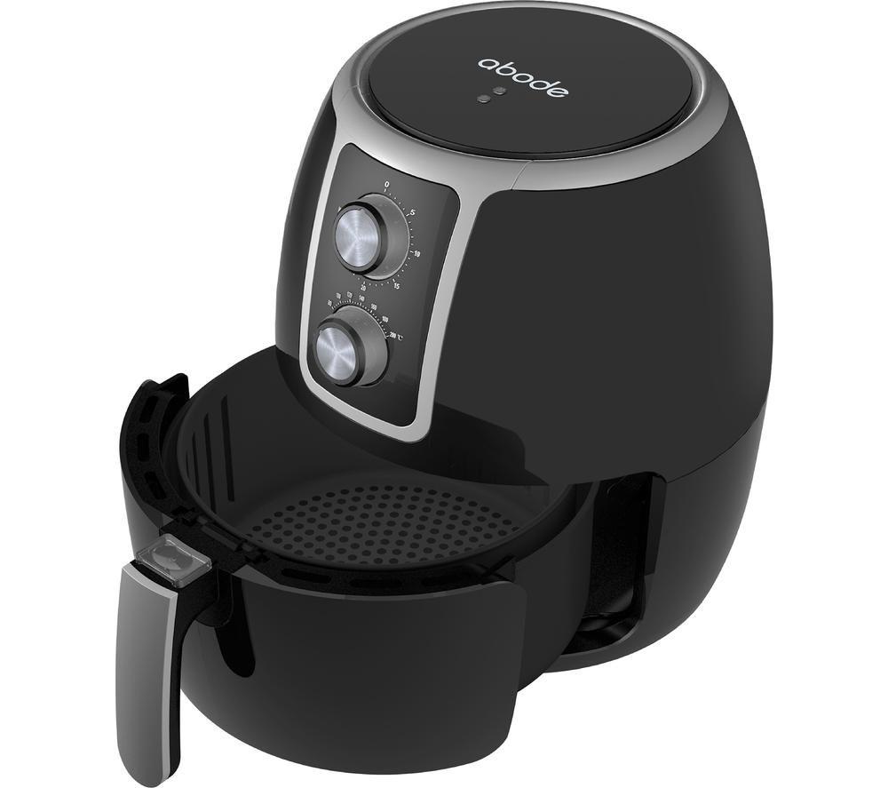 ABODE AAF3700 Air Fryer - Black & Chrome