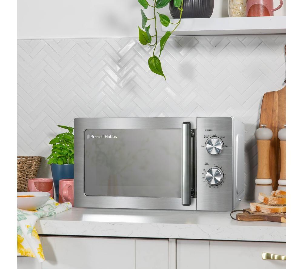 RUSSELL HOBBS RHMM827SS Microondas compacto individual - Plata