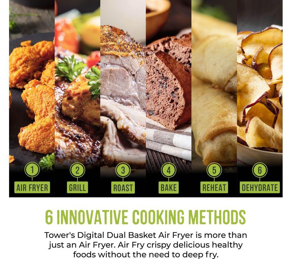 TOWER Vortx T17137 Air Fryer - Latte