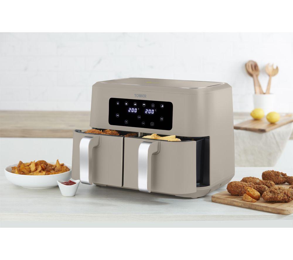 TOWER Vortx T17137 Air Fryer - Latte