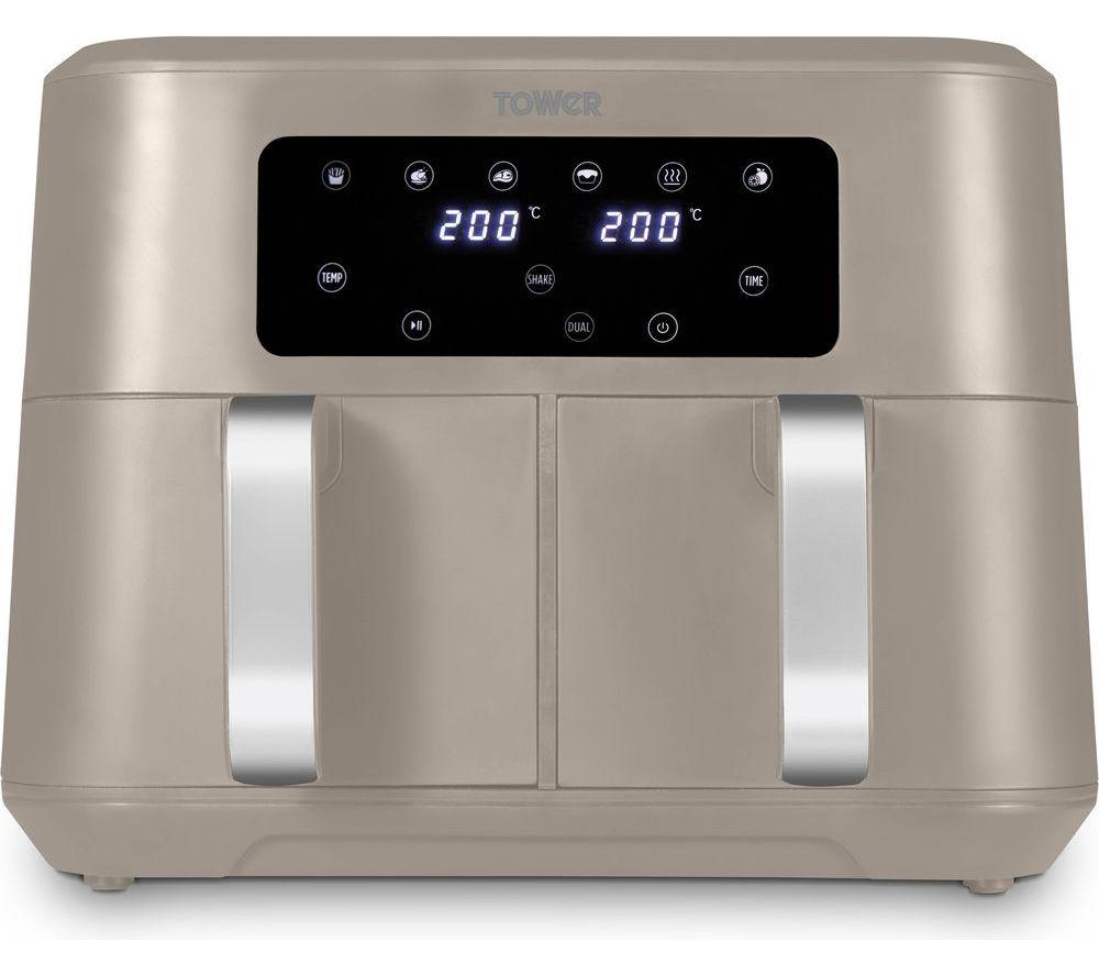 TOWER Vortx T17137 Air Fryer - Latte