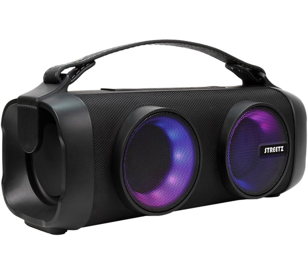 STREETZ B-100 Boombox Bluetooth Speaker - Black