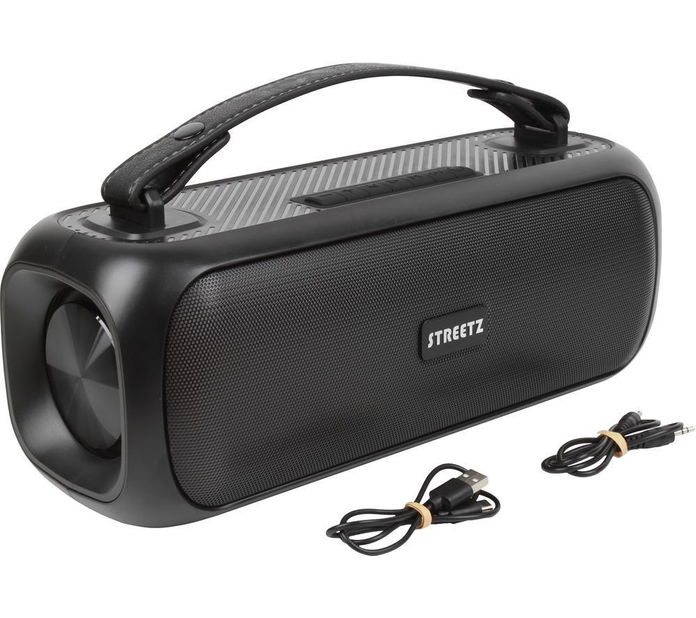 STREETZ CMB-110 Tragbarer Bluetooth-Lautsprecher - Schwarz