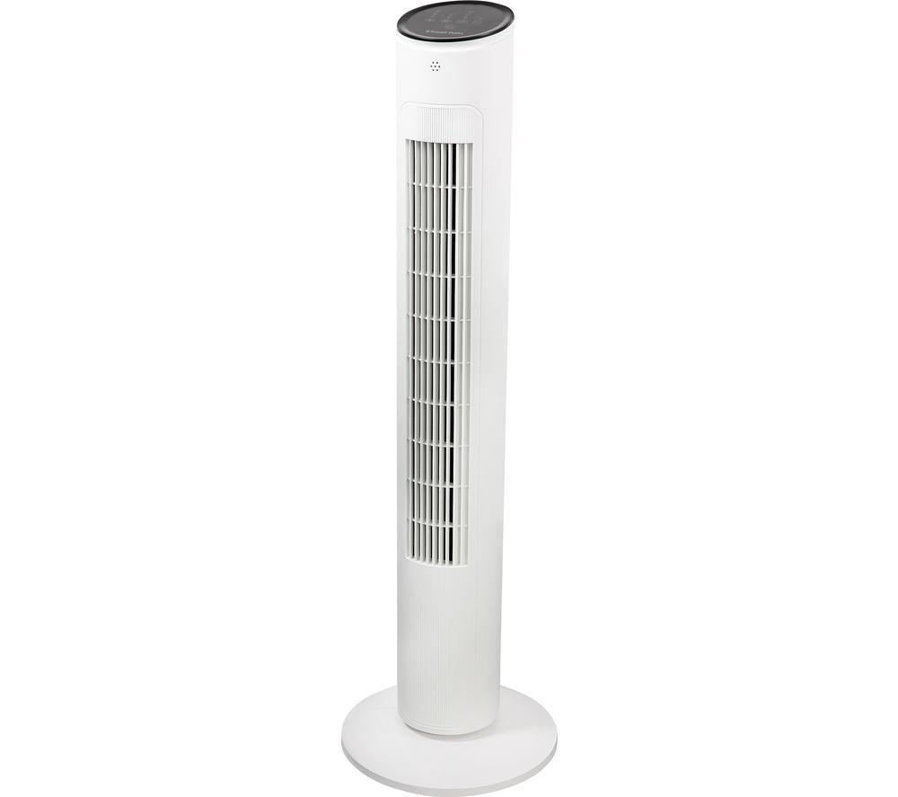 RUSSELL HOBBS RHTWR3S 12" Tower Fan - White