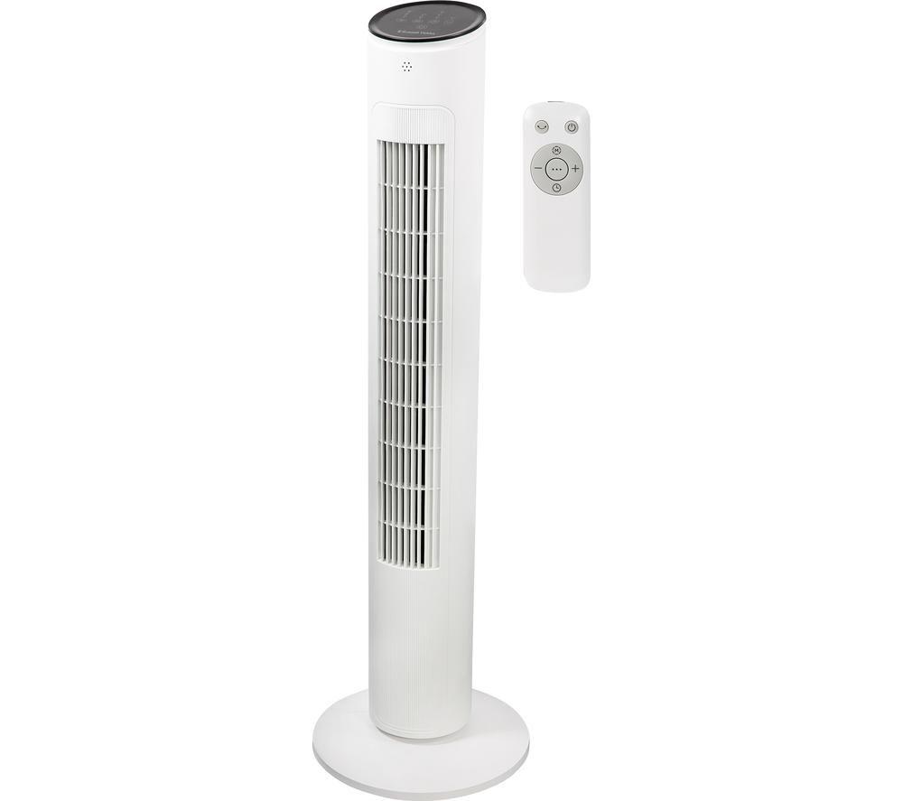 RUSSELL HOBBS RHTWR3S 12" Tower Fan - White