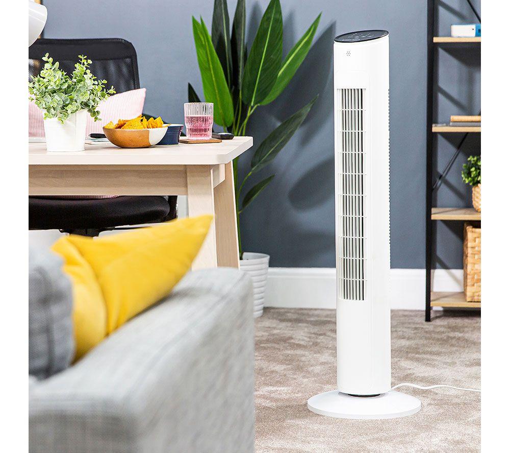 RUSSELL HOBBS RHTWR3S 30,5 cm Turmventilator – Weiß