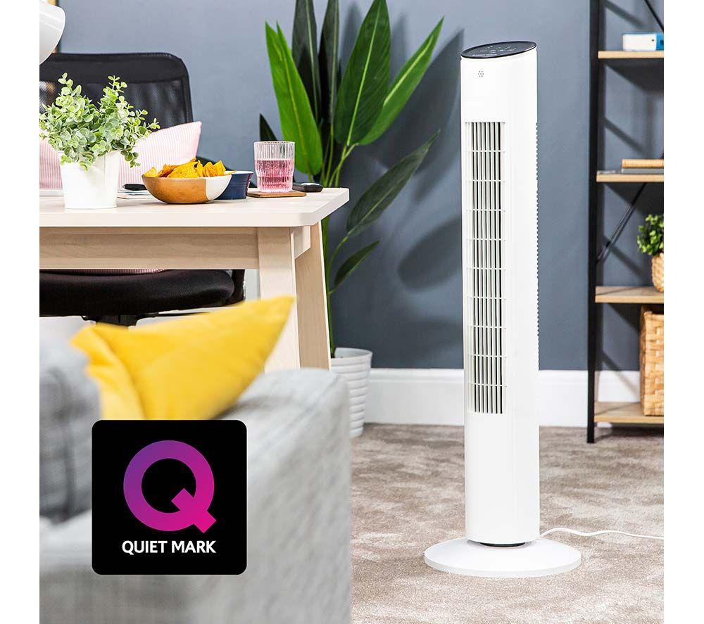 RUSSELL HOBBS RHTWR3S 30,5 cm Turmventilator – Weiß