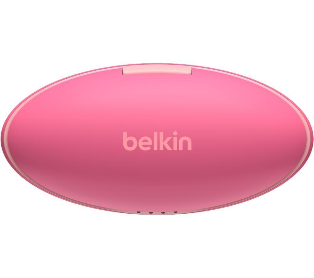 BELKIN SoundForm Nano PAC003BT Wireless Bluetooth Kid's Earbuds - Pink
