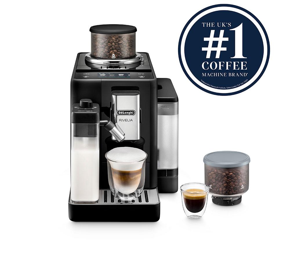DELONGHI Rivelia EXAM440.55.B Kaffeevollautomat – Schwarz