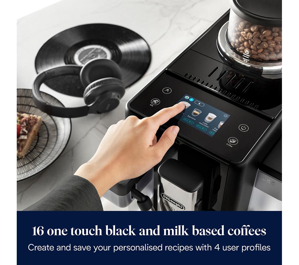 DELONGHI Rivelia EXAM440.55.B Kaffeevollautomat – Schwarz