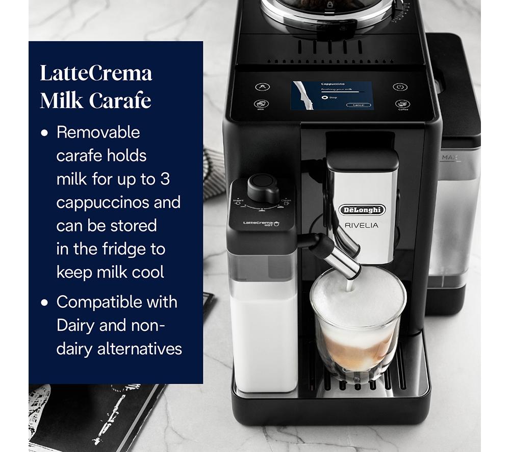 DELONGHI Rivelia EXAM440.55.B Kaffeevollautomat – Schwarz