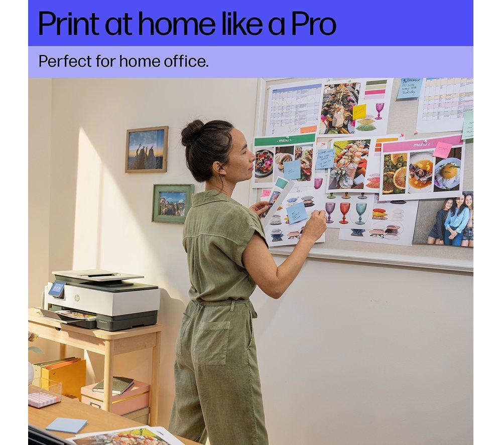 Impresora multifunción inalámbrica a color HP OfficeJet Pro 8124e | 6 meses de Instant Ink gratis con HP+