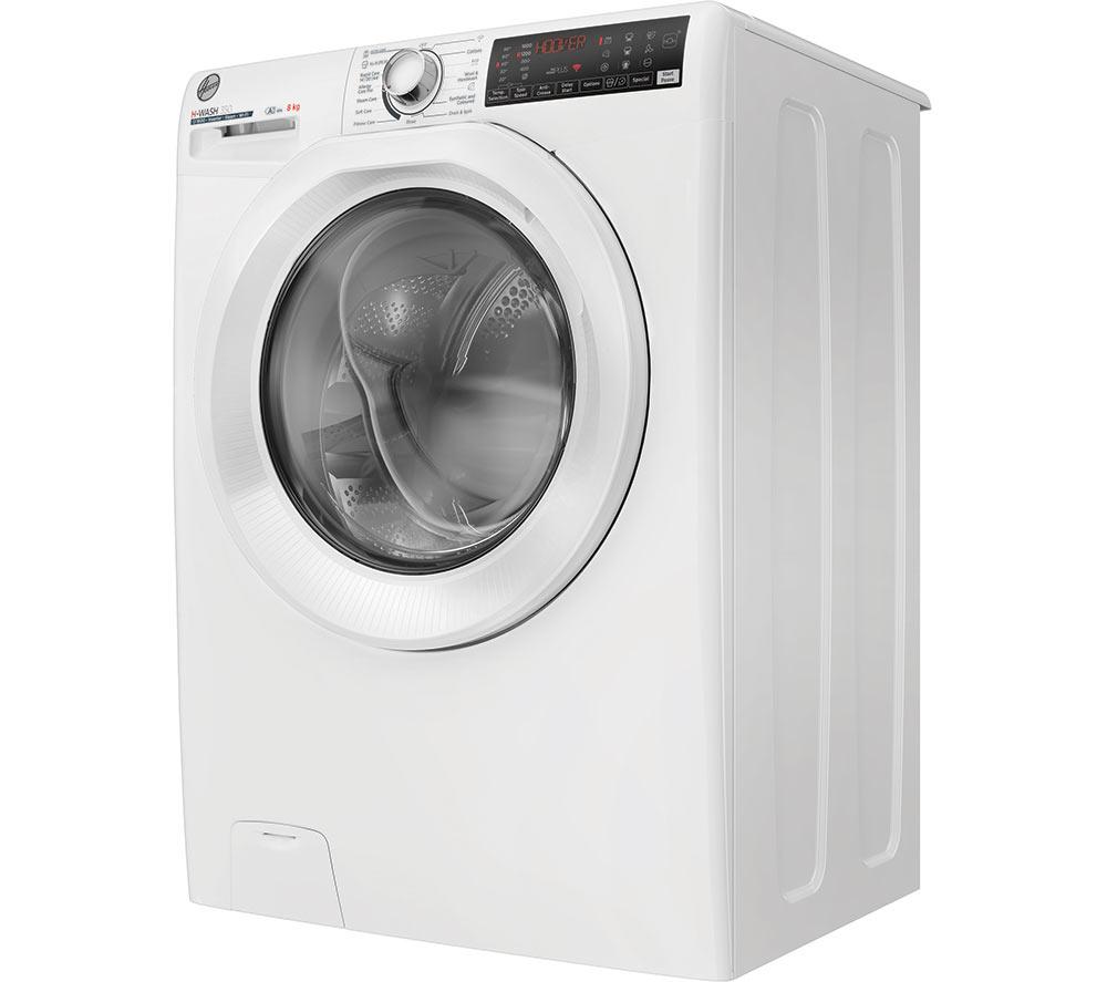 HOOVER H-Wash 350 H3WPS686TAM6-80 WiFi-enabled 8 kg 1600rpm Washing Machine - White