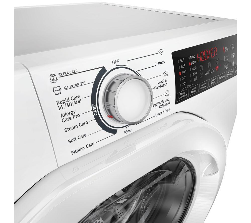 HOOVER H-Wash 350 H3WPS686TAM6-80 WiFi-enabled 8 kg 1600rpm Washing Machine - White