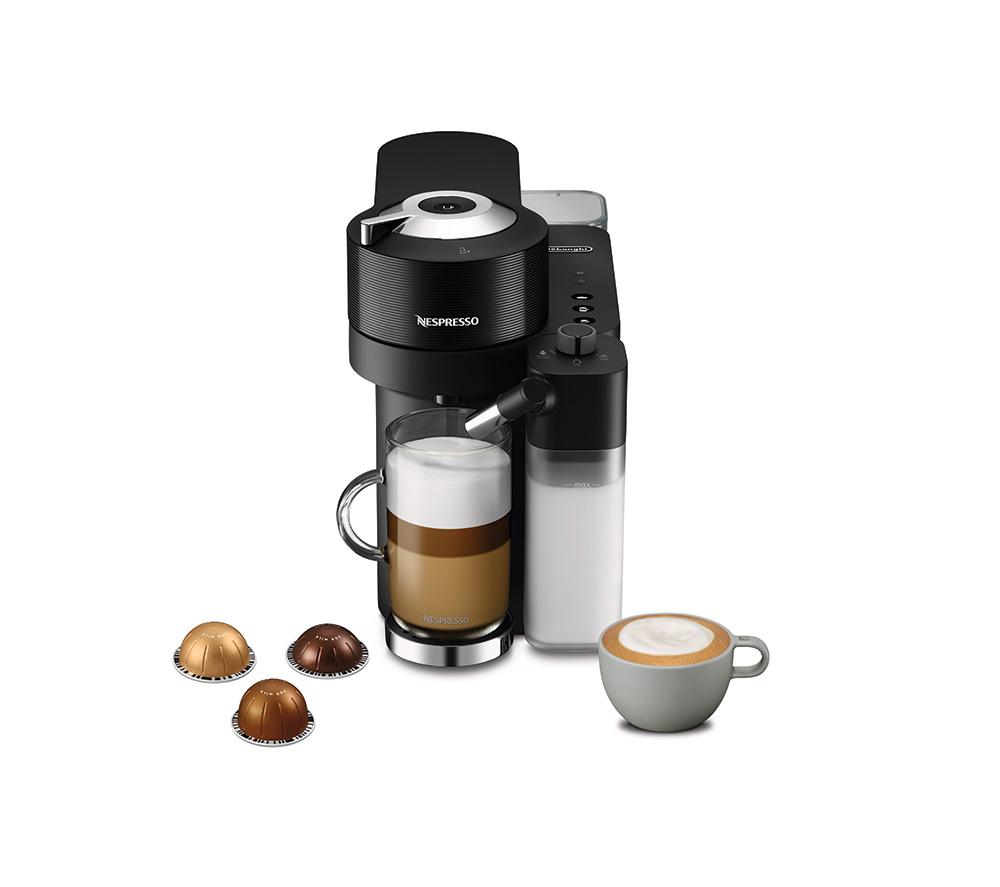 NESPRESSO by De’Longhi Vertuo Lattissima Pod ENV300.B Smart Coffee Machine - Black