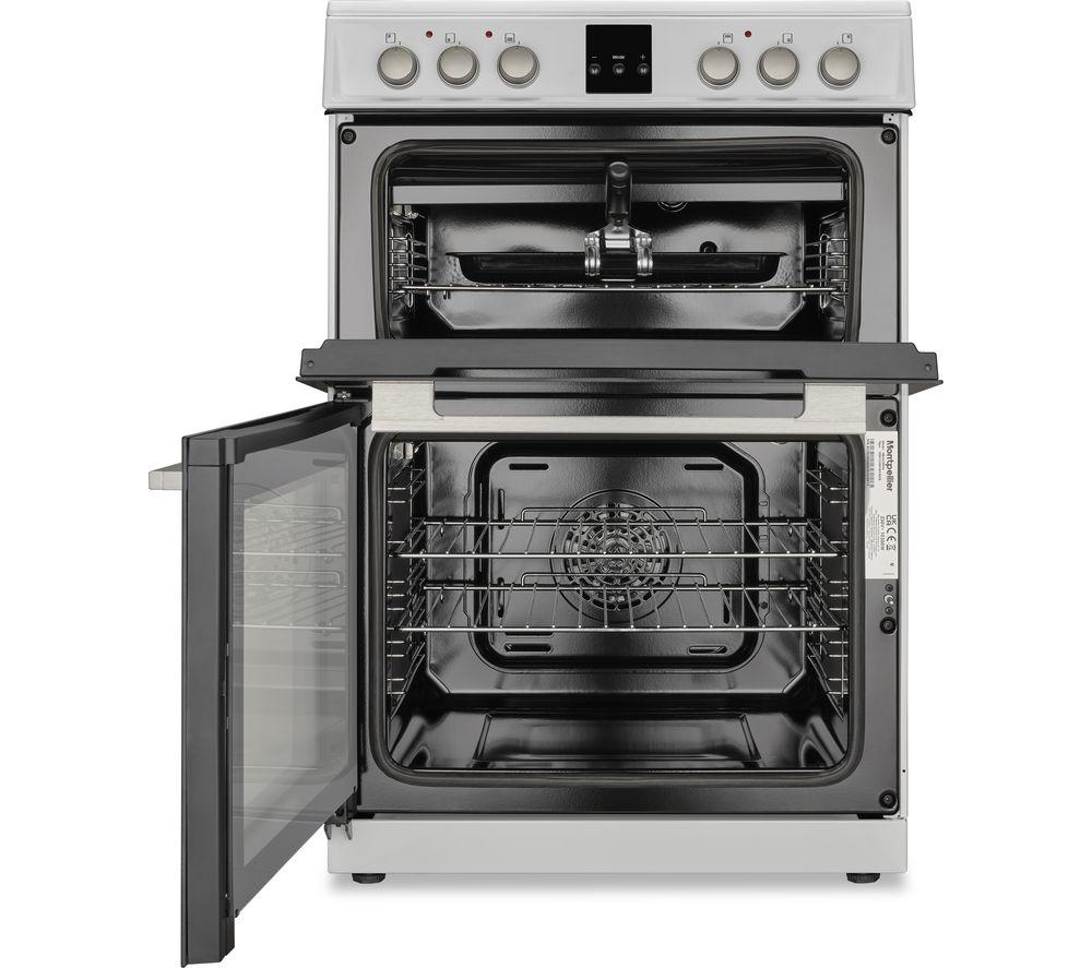 MONTPELLIER MDOC60FW 60 cm Electric Ceramic Cooker - White