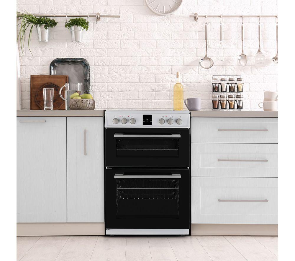 MONTPELLIER MDOC60FW 60 cm Electric Ceramic Cooker - White