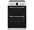 MONTPELLIER MDOC60FW 60 cm Electric Ceramic Cooker - White