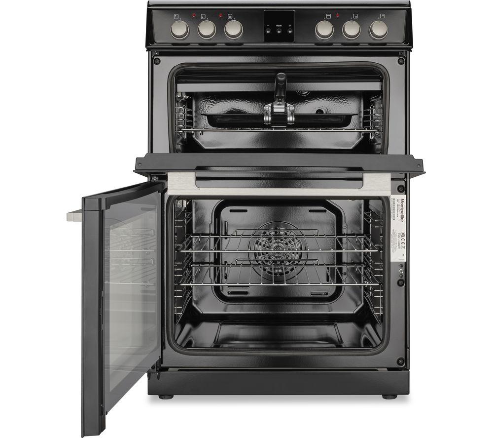 MONTPELLIER MDOC60FK 60 cm Electric Ceramic Cooker - Black
