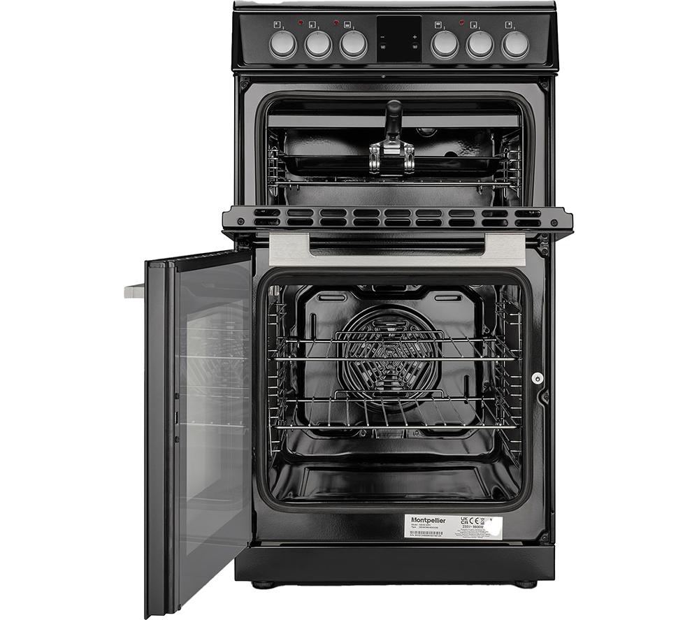 MONTPELLIER MDOC50FK 50 cm Electric Ceramic Cooker - Black