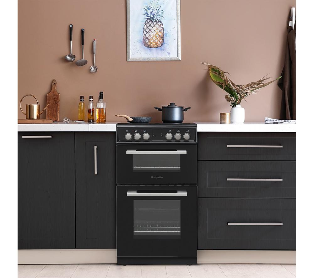 MONTPELLIER MDOC50FK 50 cm Electric Ceramic Cooker - Black