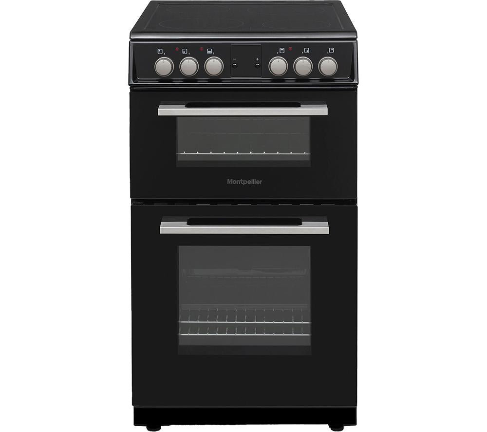 MONTPELLIER MDOC50FK 50 cm Electric Ceramic Cooker - Black